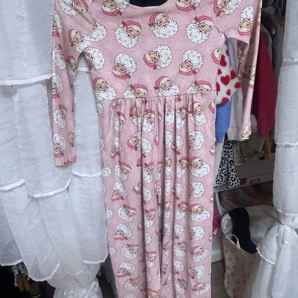 Sweet Honey Pink Santa one piece